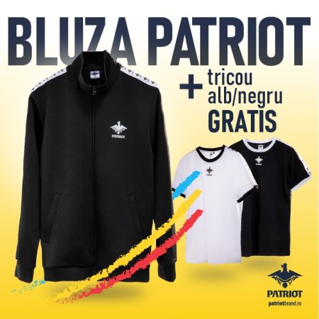 Bluza Patriot Sport Black + tricou GRATIS