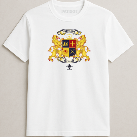 Tricou Amor Patriae alb