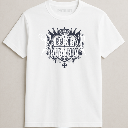 Tricou Patriot România 2 alb